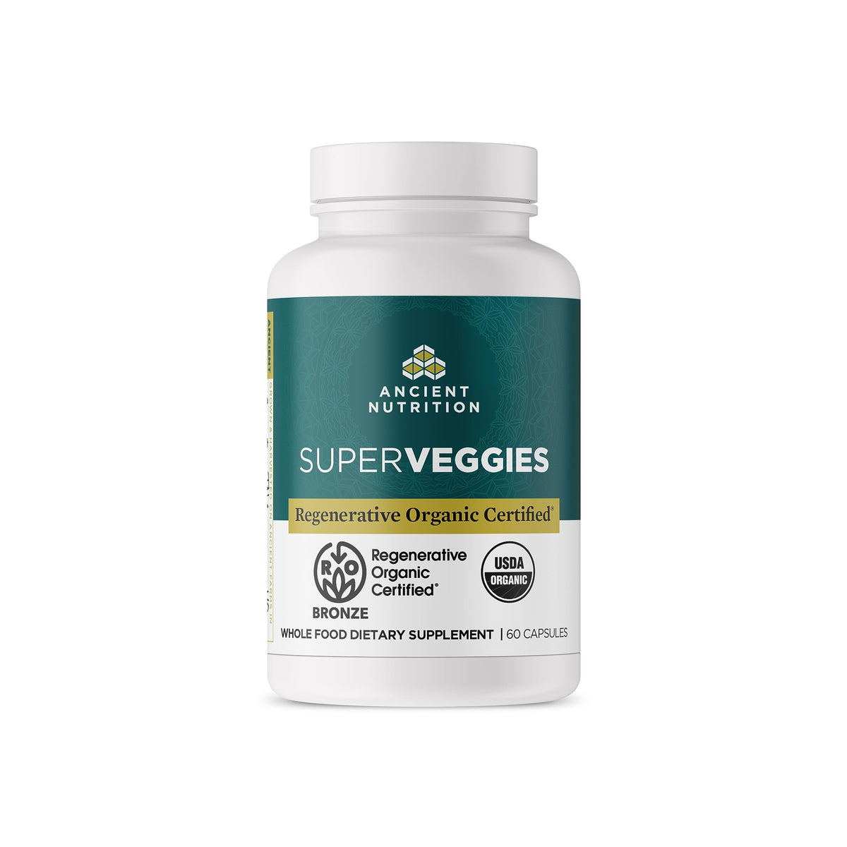 Ancient Nutrition Blended Vitamin & Mineral Supplement 100g front view