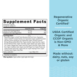 Ancient Nutrition Blended Vitamin & Mineral Supplement 100g side view