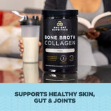Ancient Nutrition Bone Broth Collagen Powder 451g scoop showing powder