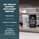 Ancient Nutrition Bone Broth Collagen Powder 519g nutritional information