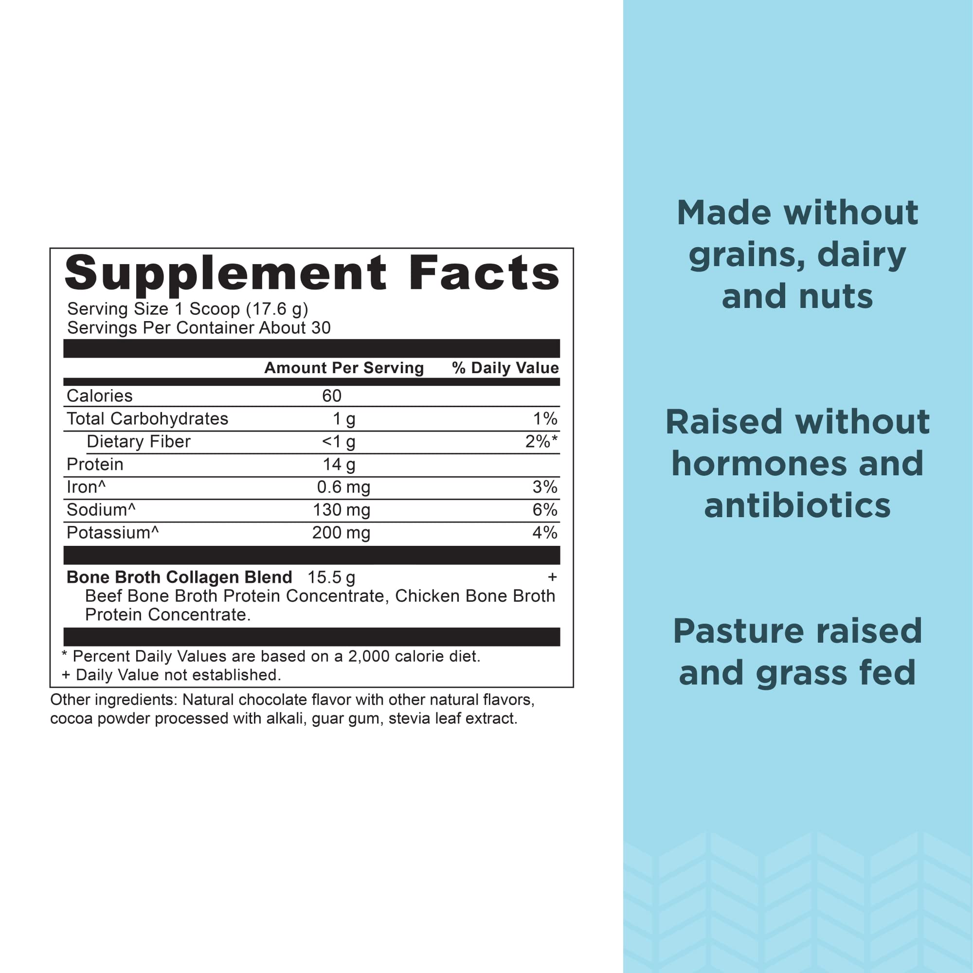 Ancient Nutrition Bone Broth Collagen Powder packaging details
