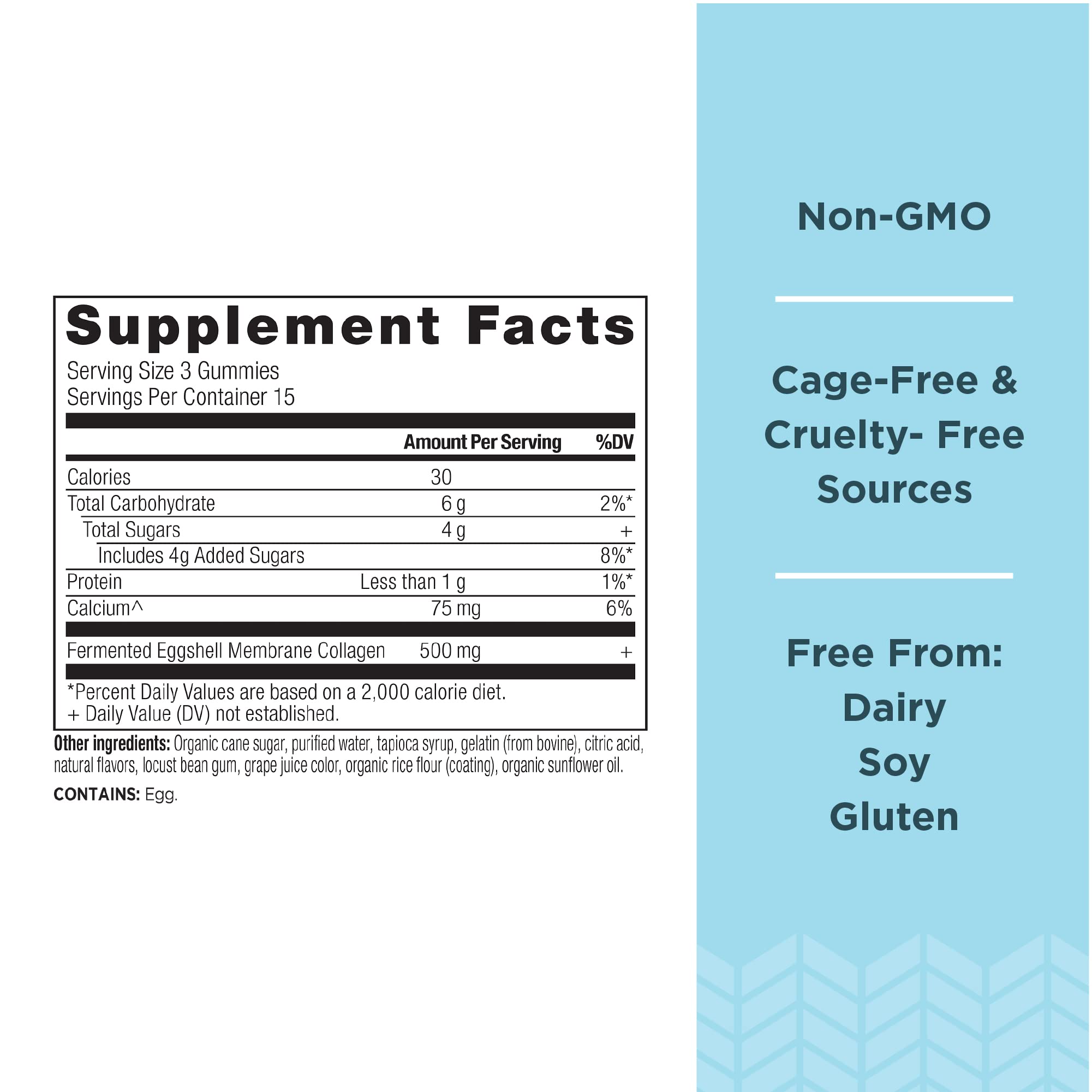 Ancient Nutrition Collagen Peptides Gummies Mixed Berry gummies close-up