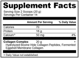 Ancient Nutrition Collagen Peptides Powder 280g back view