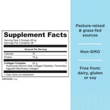 Ancient Nutrition Collagen Peptides Powder nutritional information
