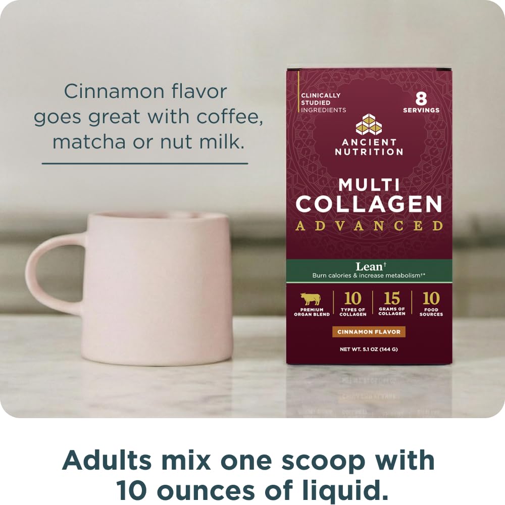 Ancient Nutrition Collagen Powder serving suggestion