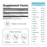 Ancient Nutrition Colostrum Powder 28g with a measuring scoop
