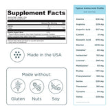 Ancient Nutrition Colostrum Powder lifestyle shot with fruits