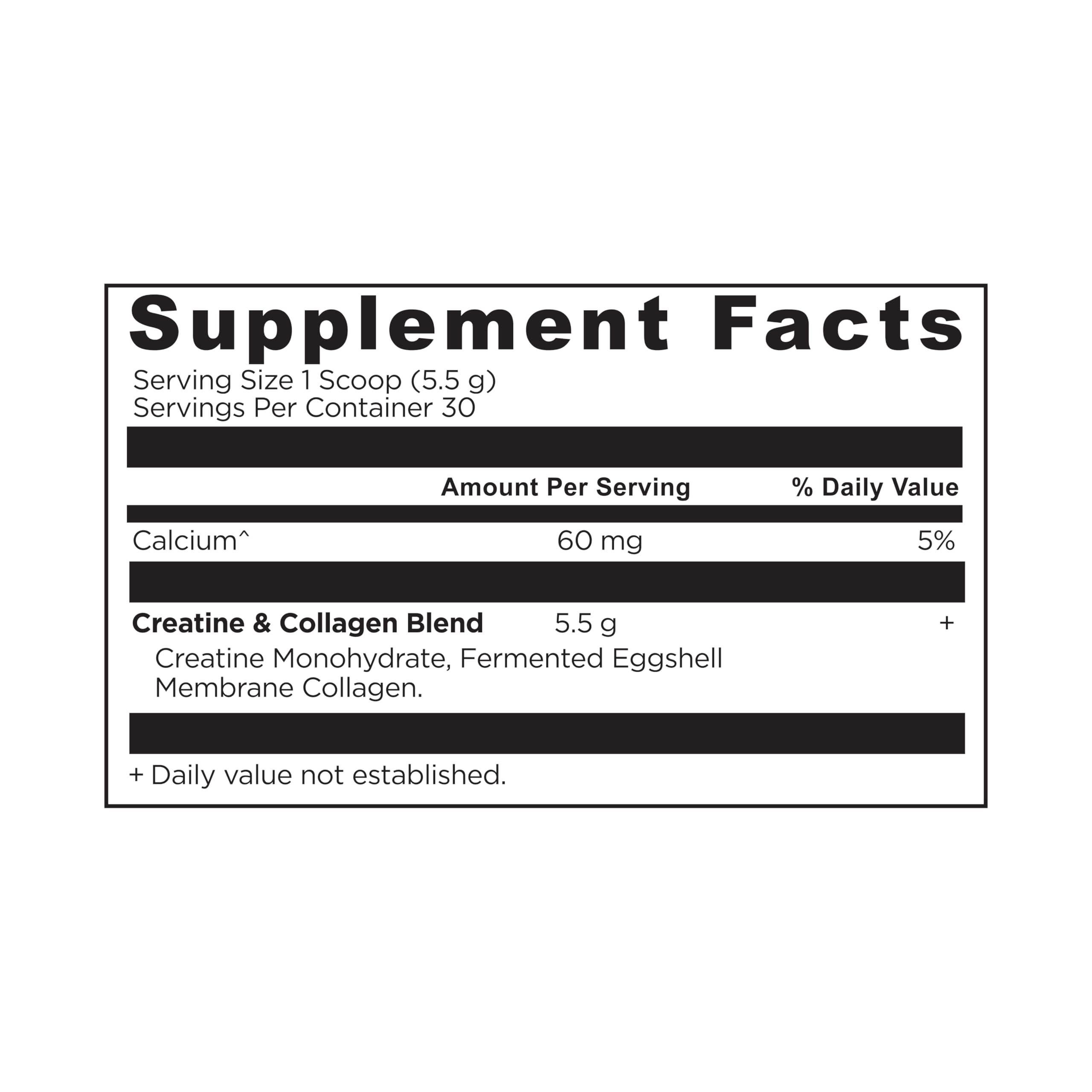 Ancient Nutrition Creatine Monohydrate & Collagen Blend 231g packaging