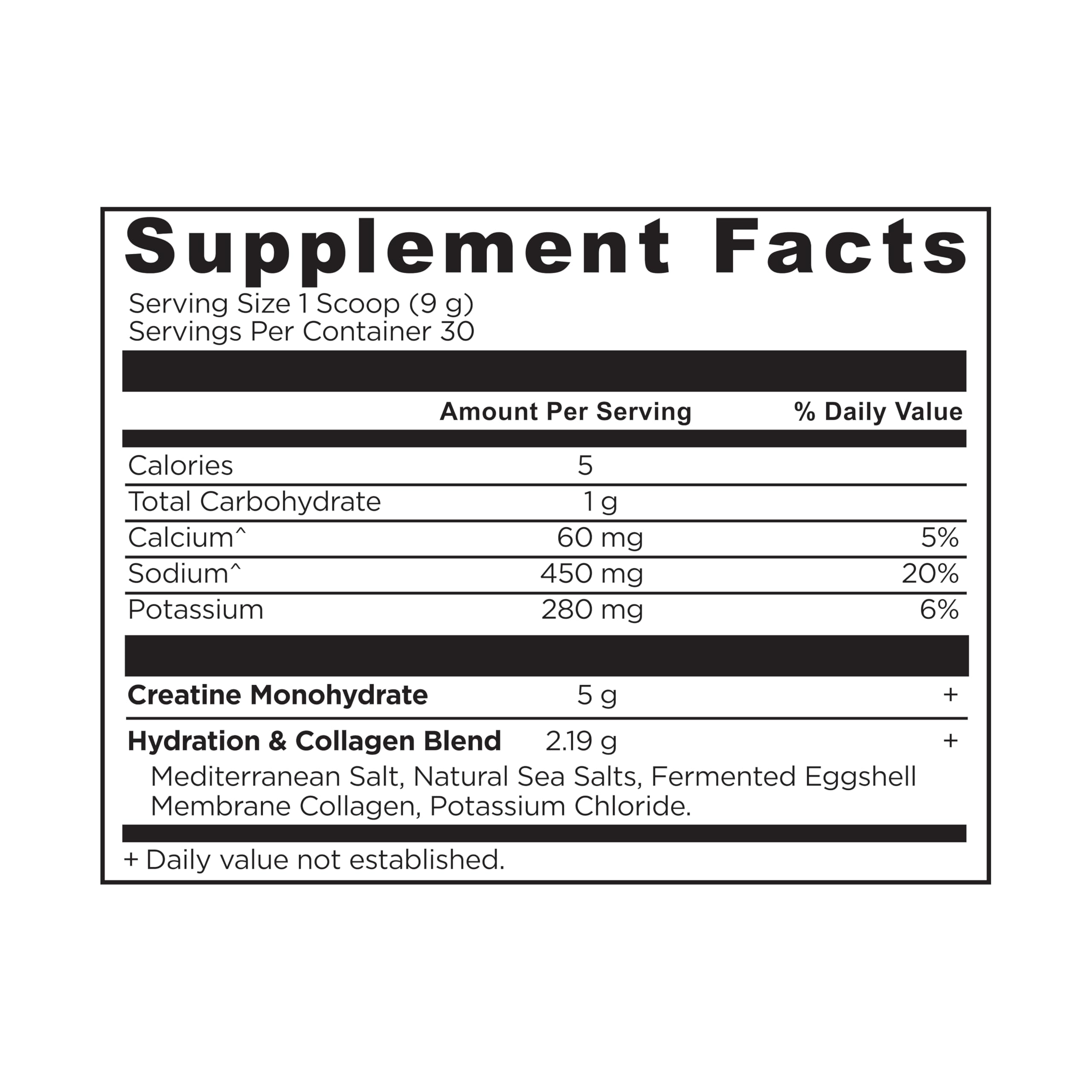 Ancient Nutrition Creatine Monohydrate Powder 28g packaging