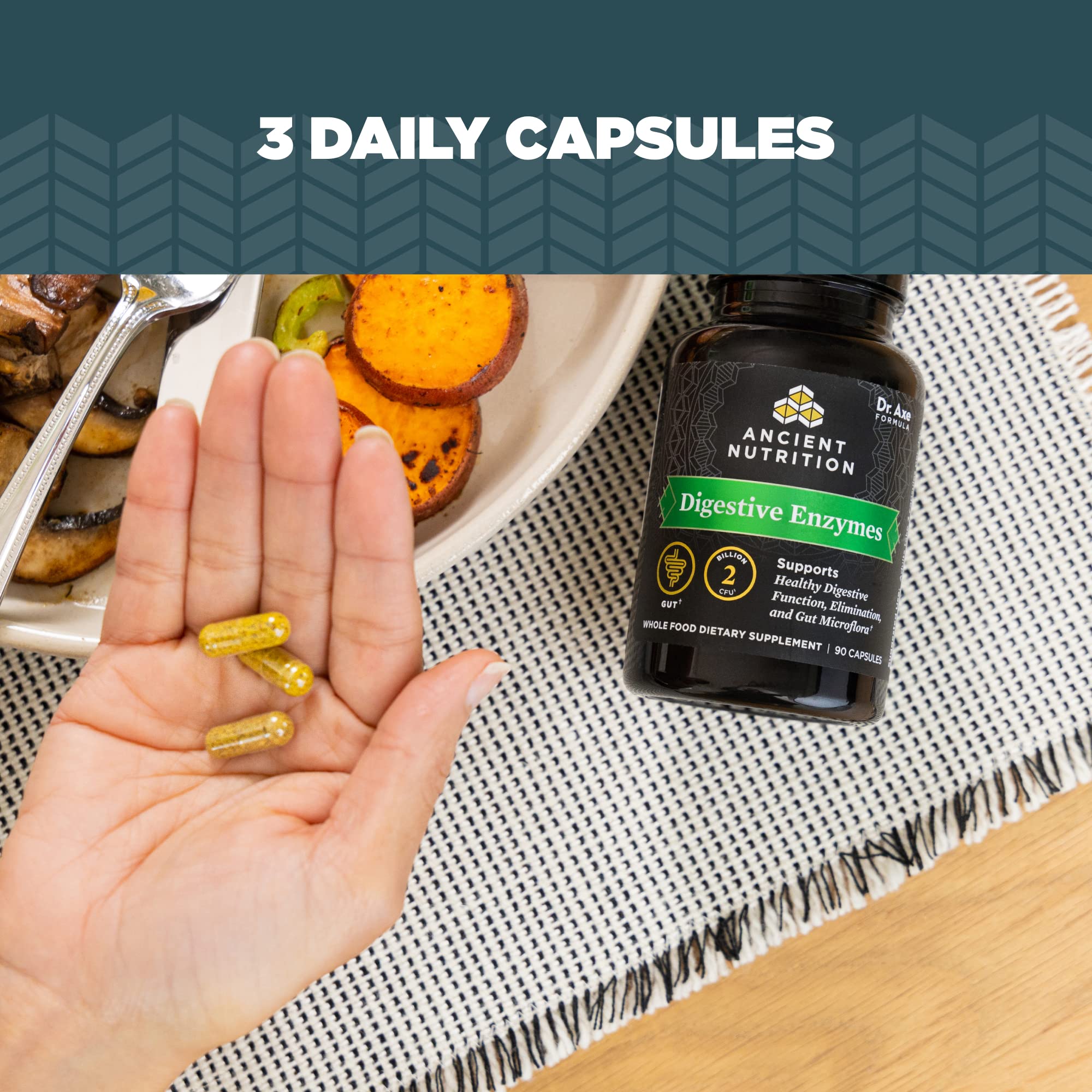 Ancient Nutrition daily Enzymes ingredients list