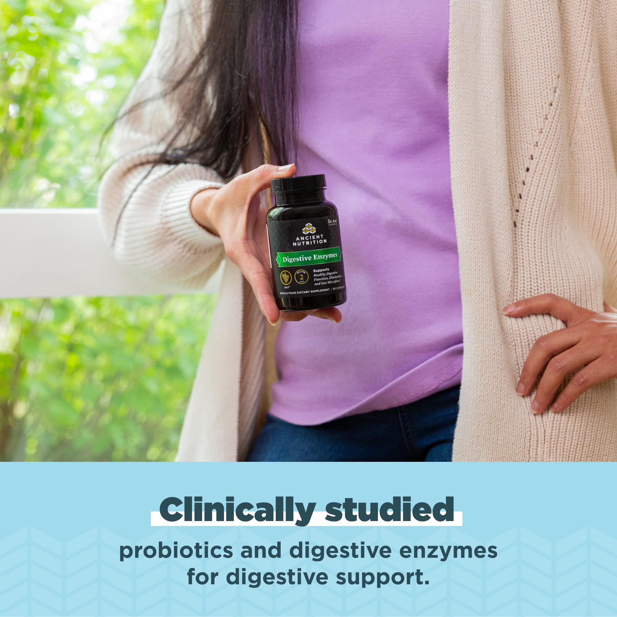 Ancient Nutrition daily Enzymes packaging