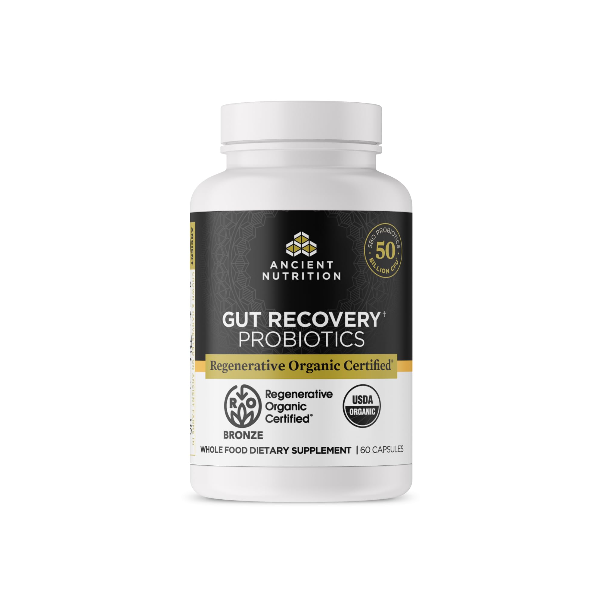 Ancient Nutrition Gut use Probiotics 100g front view