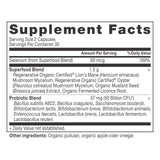 Ancient Nutrition Gut use Probiotics 100g side view