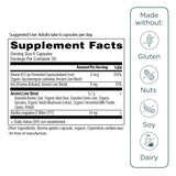 Ancient Nutrition Liver Organ Supplements bottle back view