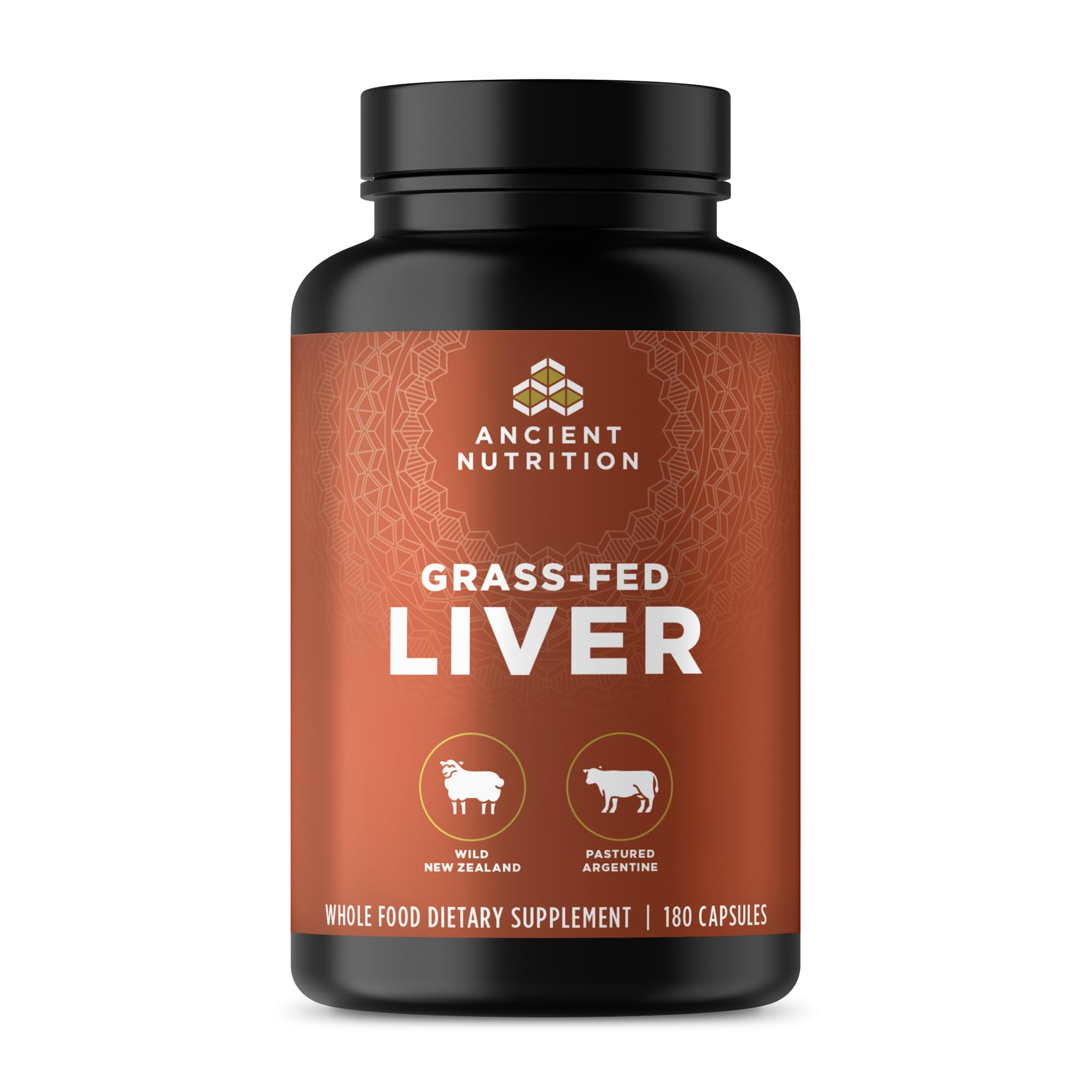 Ancient Nutrition Liver Organ Supplements bottle front view