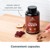 Ancient Nutrition Liver Organ Supplements capsules close-up
