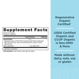 Ancient Nutrition Milk Thistle Supplement 132g side view