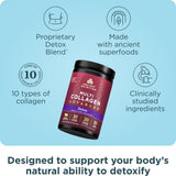 Ancient Nutrition Multi Collagen Advanced 508g side view