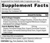 Ancient Nutrition Multi Collagen Protein Capsules 90 Count bottle side view