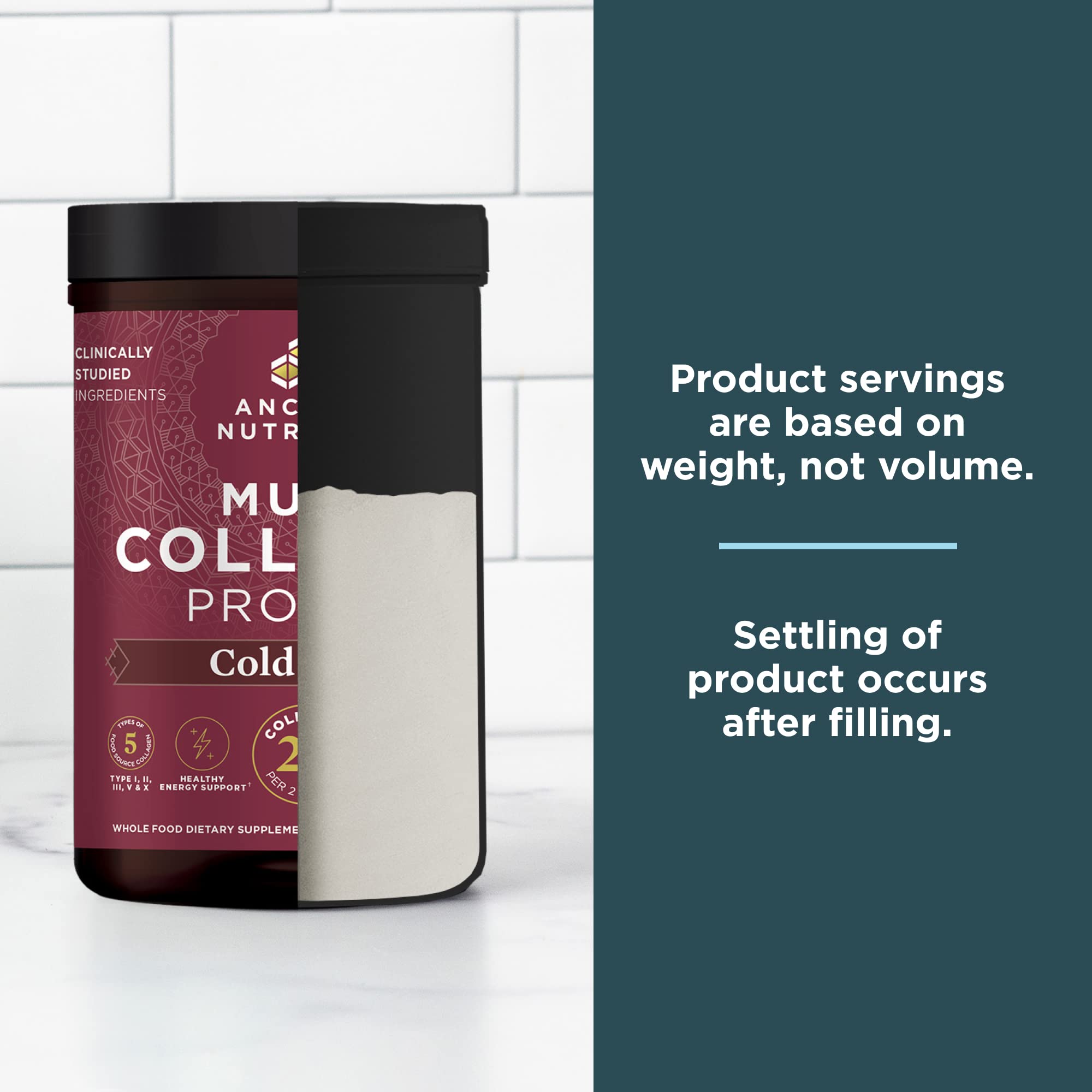 Ancient Nutrition Multi Collagen Protein Powder Cold Brew ingredients list