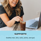 Ancient Nutrition Multi Collagen Protein Powder Cold Brew packaging