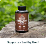 Ancient Nutrition Multi Organ Blend 82g opened with capsules visible