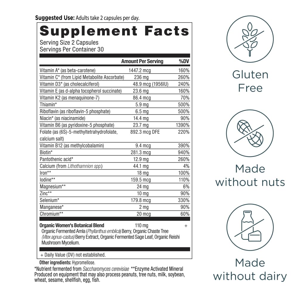 Ancient Nutrition Multivitamin Capsules bottle with label