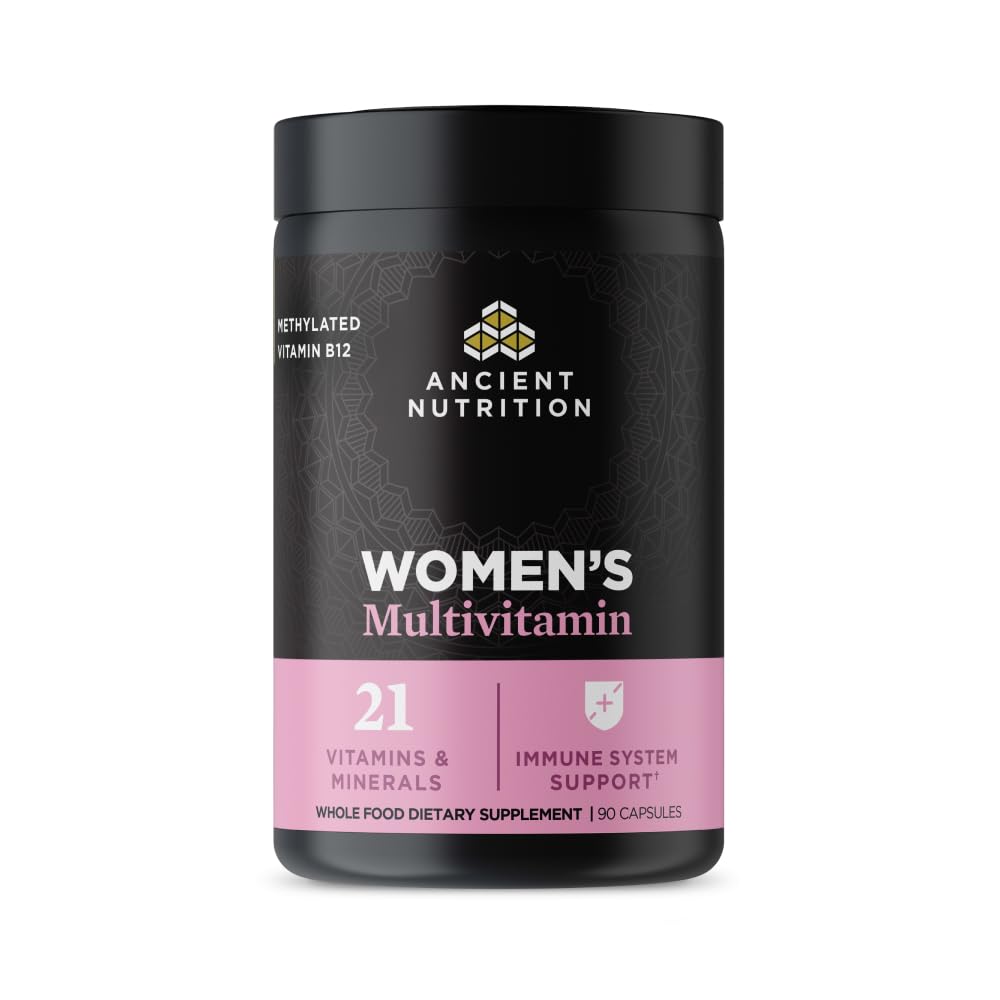 Ancient Nutrition Multivitamins TCM Women’s Blend front view of packaging