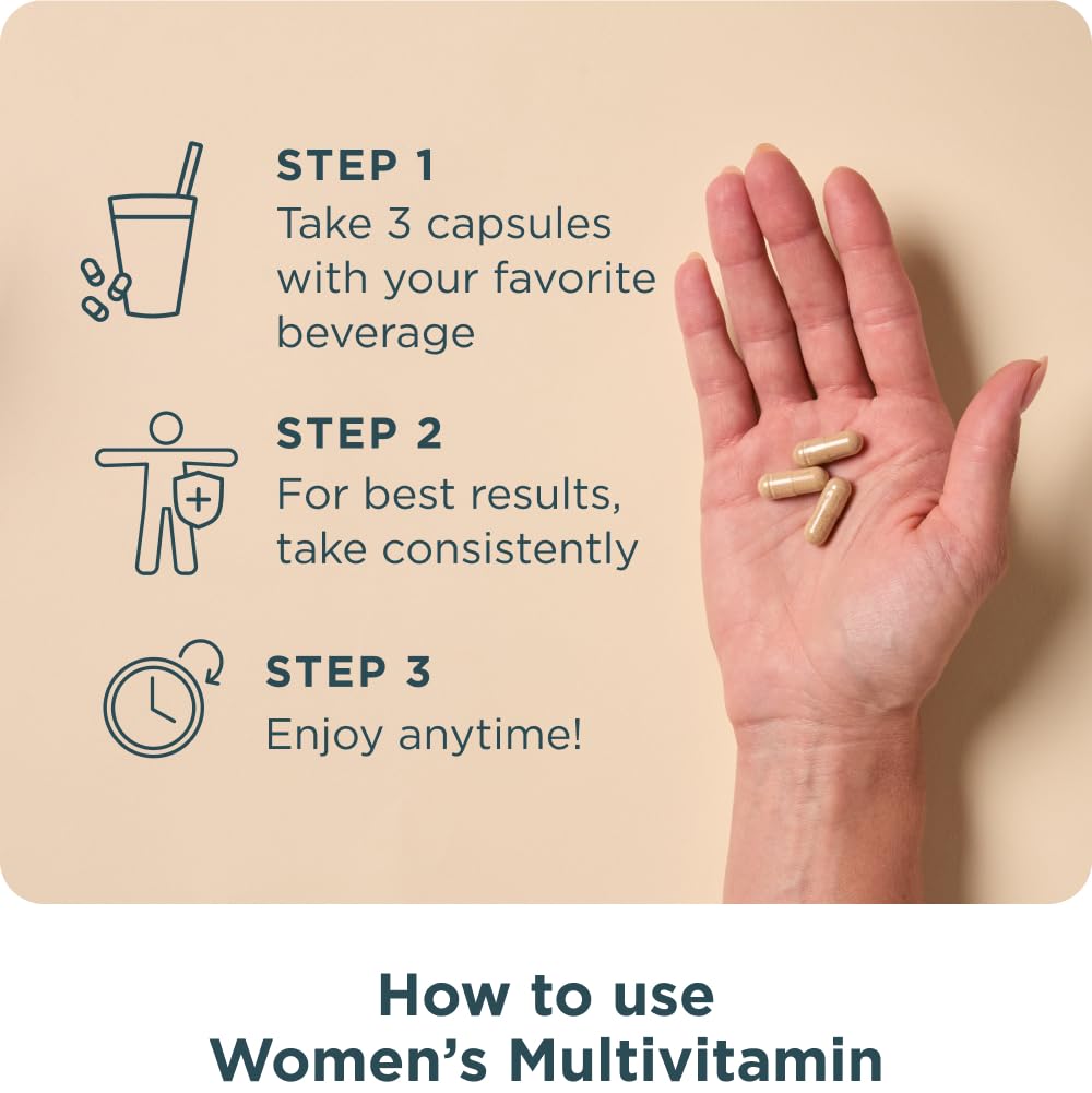 Ancient Nutrition Multivitamins TCM Women’s Blend lifestyle scene