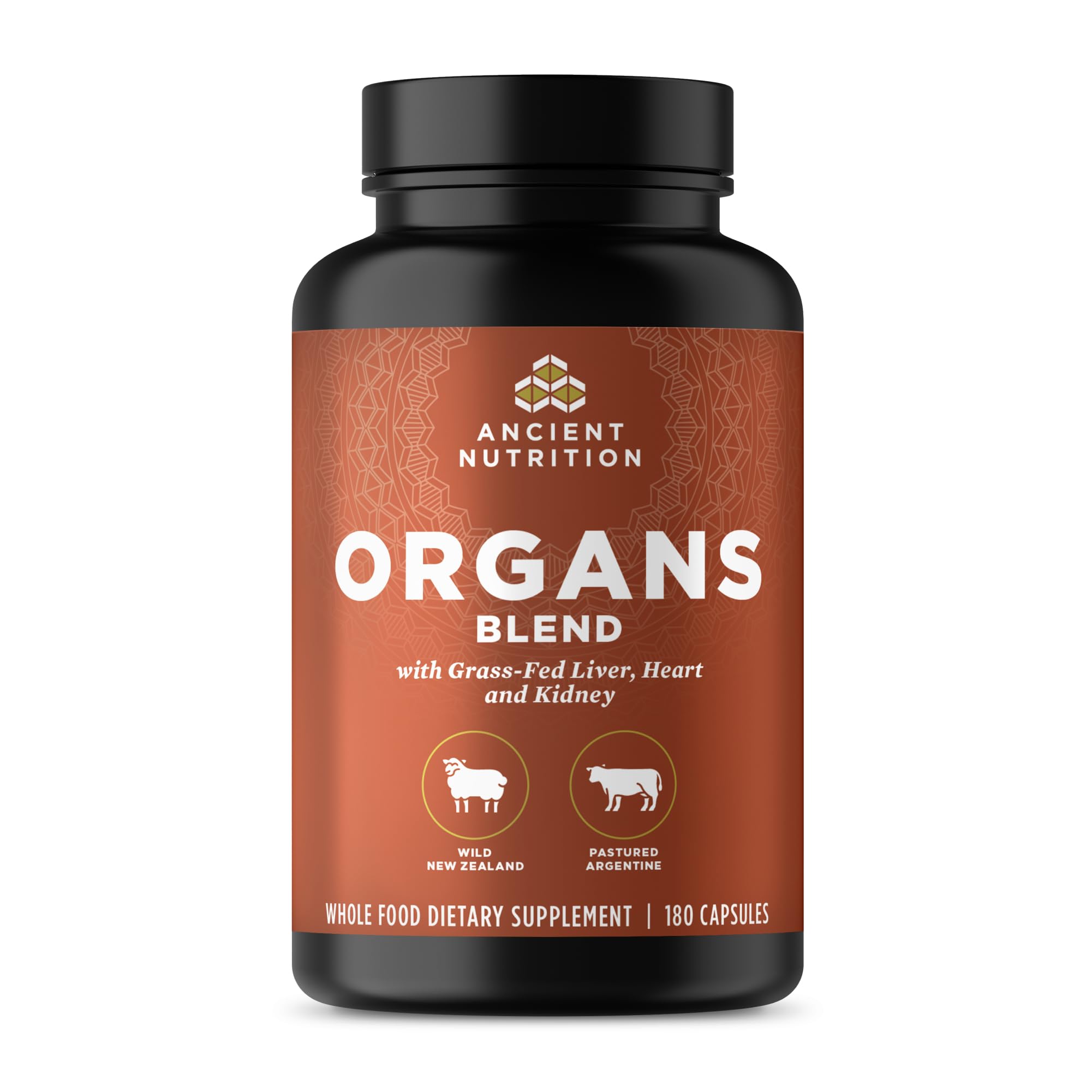 Ancient Nutrition Organ Supplements Complex bottle front view