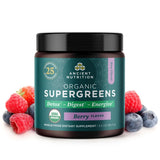 Ancient Nutrition Organic SuperGreens Powder 150g front view
