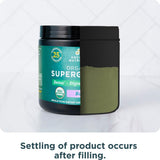 Ancient Nutrition Organic SuperGreens Powder 150g with fresh fruits