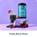 Ancient Nutrition Organic SuperGreens Powder 272g scoop