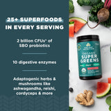 Ancient Nutrition Organic SuperGreens Powder ingredients list