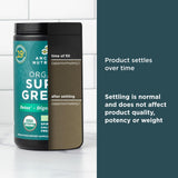 Ancient Nutrition Organic SuperGreens Powder nutritional information