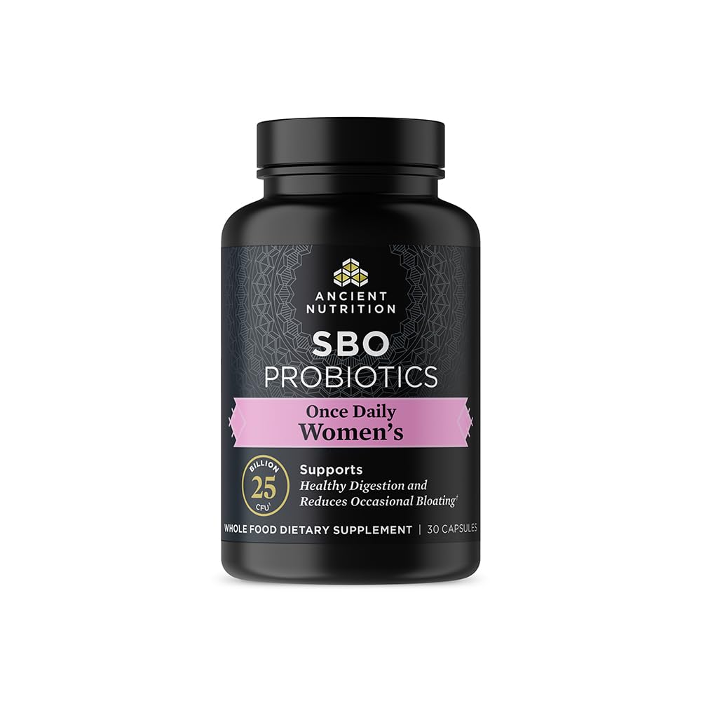 Ancient Nutrition Probiotics for Women 30 Count bottle front view