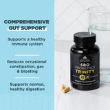 Ancient Nutrition SBO Probiotic Trinity capsules close-up