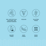 Ancient Nutrition SBO Probiotics Gummies Berry flavour close-up of gummies