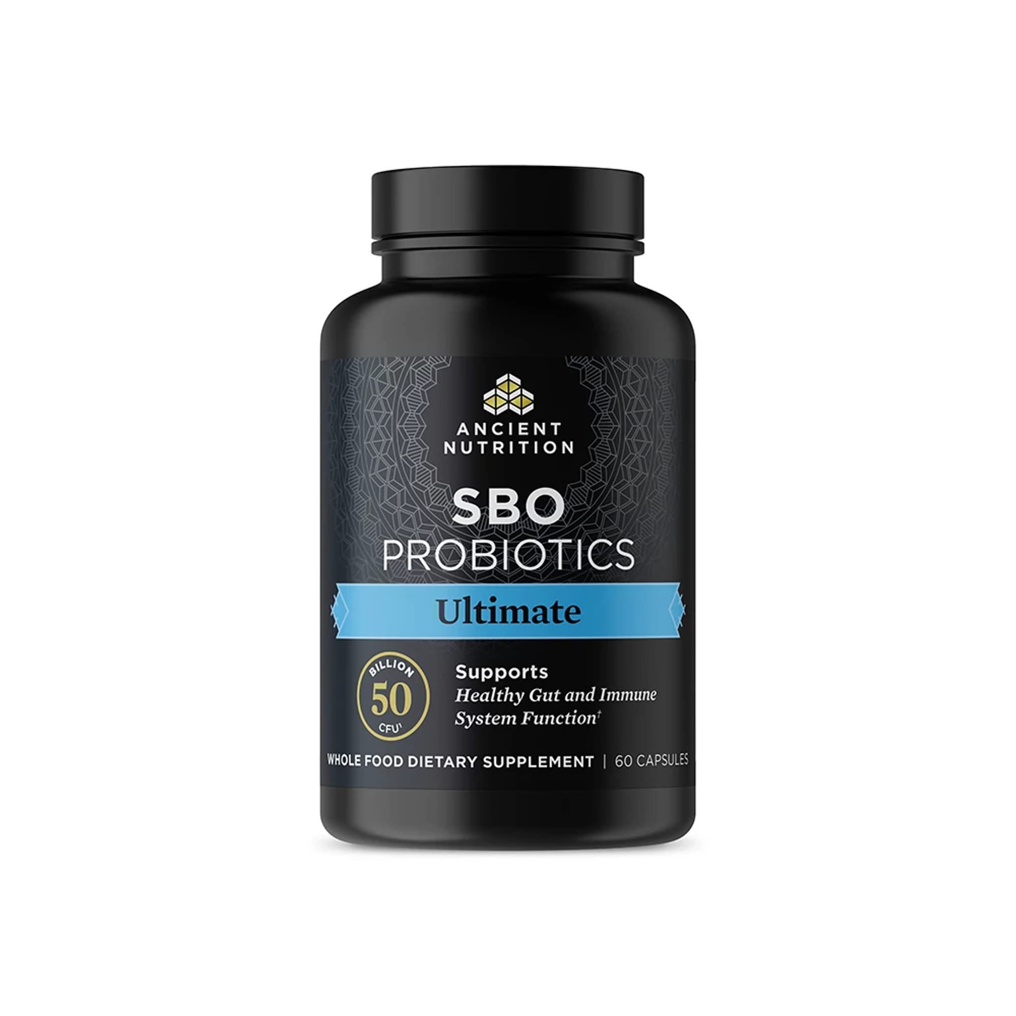 Ancient Nutrition SBO Probiotics Ultimate 50g capsule front view