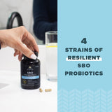 Ancient Nutrition SBO Probiotics Ultimate 50g capsule lifestyle scene