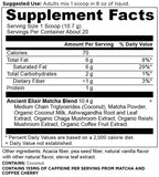 Ancient Nutrition Superfood Matcha Powder ingredients list