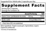 Ancient Nutrition Vitamin C Supplement side view