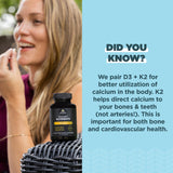 Ancient Nutrition Vitamin D3 Capsules lifestyle scene on a kitchen counter
