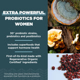 Ancient Nutrition Women’s Extra Strength Probiotics 50 Billion CFUs capsule close-up