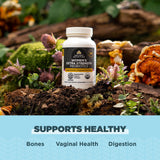 Ancient Nutrition Women’s Extra Strength Probiotics back label with ingredients