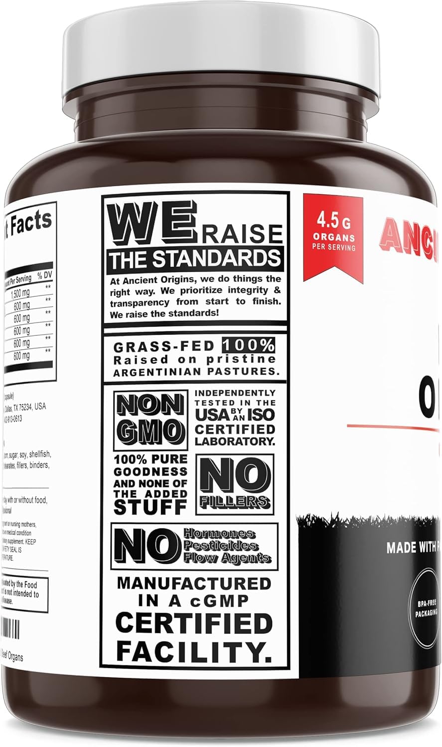 Ancient Origins Beef Organ Supplement 4500mg lifestyle scene