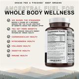Ancient Origins Beef Organ Supplement 4500mg side view