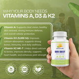 AND GIVE US TODAY OUR DAILY ADK Vitamin Supplement ingredients list
