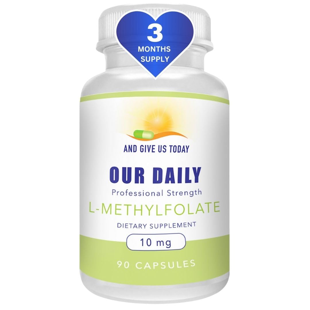 AND GIVE US TODAY OUR DAILY L-Methylfolate 5-MTHF Capsules front view