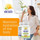 AND GIVE US TODAY OUR DAILY Magnesium & Potassium Capsules bottle with label
